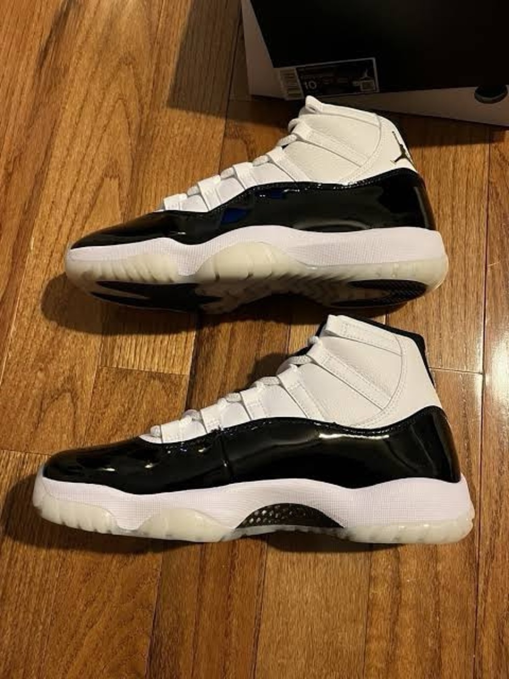 Jordan Air Jordan 11 Retro White Black Men’s Athletic Shoes